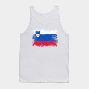 Slovenia Flag Tank Top